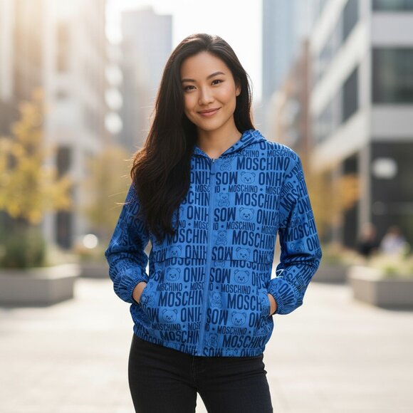 Moschino Raincoat Jackets - Picture 2 of 8